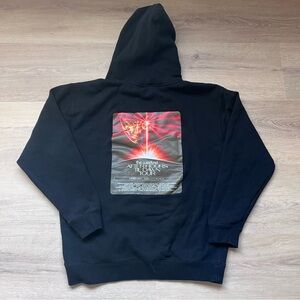 The Weeknd After Hours Til Dawn Tour Large Hoodie Graphic Black Pullover